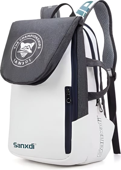 CarryQuest® - Tennistas - Opvouwbare Tennis Rugzak - Racketsporten - Grijs - Opvouwbaar - Tennisracket - Squash - Badminton - Padel - Schoenen - Kleding - Sport - Reizen - Wandelen - Gratis Verzending