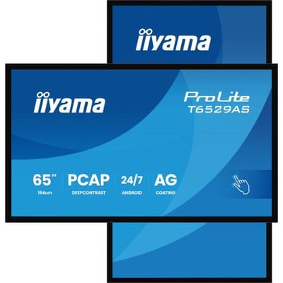 iiyama 65 inch All-in-One PCAP interactief scherm voor slimme samenwerkingsruimtes