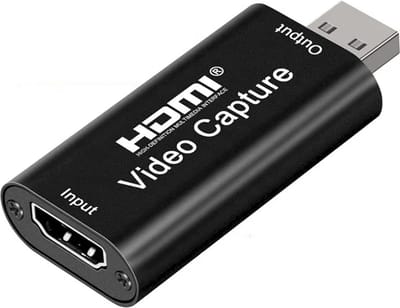 Naova® Capture Card HDMI naar USB - Video Capture geschikt voor Nintendo, PlayStation, Xbox, Windows, MAC - Zwart