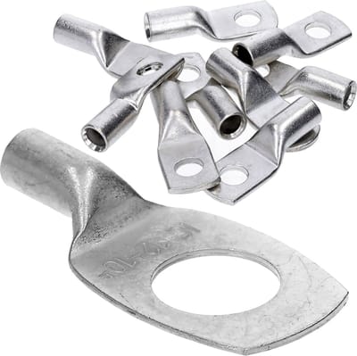 10 stuks Kalitec HR10-12 standaard buiskabelschoenen 10 mm² M12 I zonder kijkgat I Made in Germany