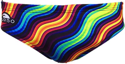 Turbo Wavy Zwemslip Veelkleurig S Man