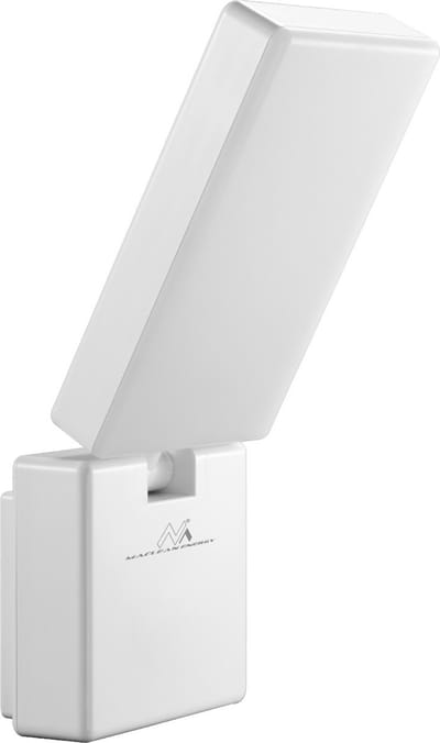 Maclean - LED-lamp - LED lamp - Buitenlamp - Wandlamp - 10W - 700lm - IP65 - Neutraal wit - 4000K - Wit - MCE514 W