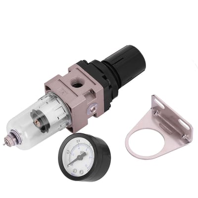 AW2000 02 Luchtv oorbereidingseenheid Filter Pneumatische Regelaar Olie Water Afscheider