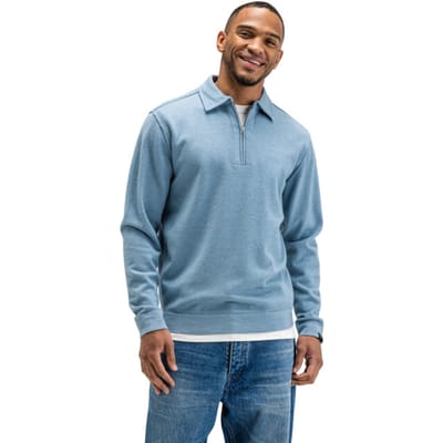 Butcher of Blue poloshirt korte mouw lichtblauw