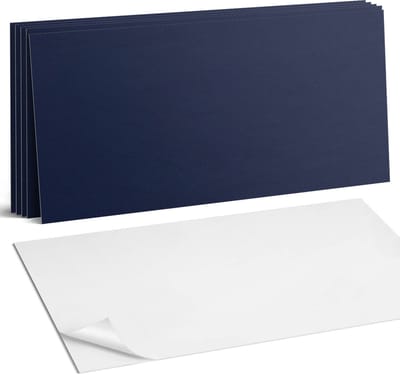 Coloray Plaktegels - Marine Wandtegel Zelfklevend - 60 cm x 30 cm - Marine Plaktegels - 6 stuks - Rechthoek PVC Tegels - Plaktegels Keuken - Zelfklevende Vloertegels Badkamer - Vinyltegels Vloer Zelfklevend - Zelfklevende Wandtegels