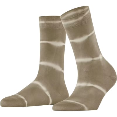FALKE Wave Bond gedessineerd katoen Sokken dames beige - maat 35-38