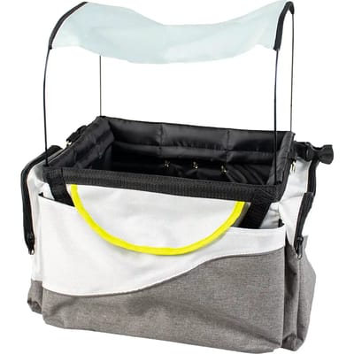 Fietstas - voor stuur - Zwart - 34x26x26cm - max. 6kg - Hondenfietsmand