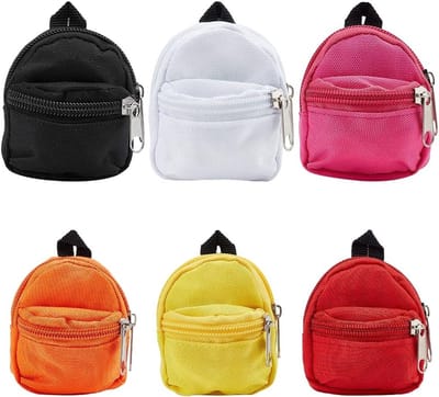 Mini Rugzak met 6 Stijlen voor Kinderen, Multicolor Schultassen voor School en Vrije Tijd