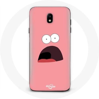 Samsung Galaxy J3 2017 hoesje Patrick Star Spongebob Squarepants roze roze