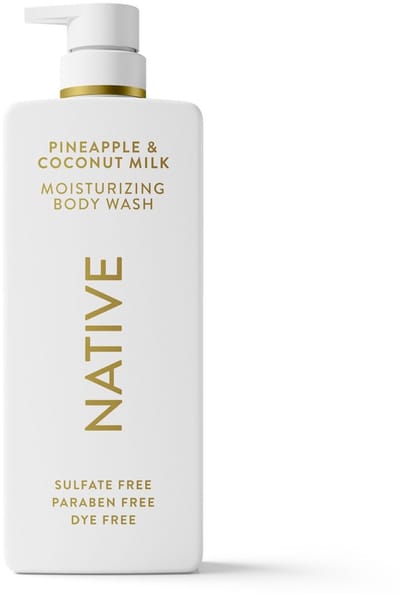 Native Moisturizing Body Wash - Pineapple & Coconut Milk - 650ml