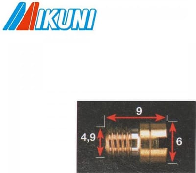Gicleur principal de 165 pour carburateur Mikuni MKD165 moto scooter quad Neuf