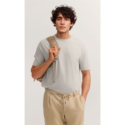 Bugatti Herren Katoenen T-shirt Modern Fit ronde hals