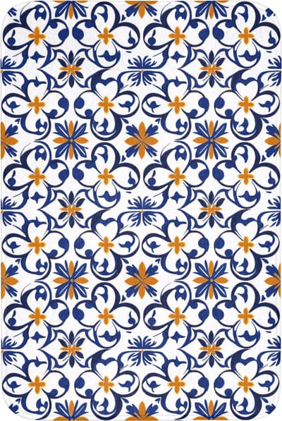 Badmat 60x90 cm - Antislip - Patroon - Modern - Kleurrijk - Badmatten voor badkamer - Badkamermat - Douchemat - Badkamer mat