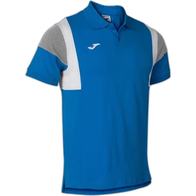 Joma Confort Iii Korte Mouw Poloshirt Blauw 2XL Man