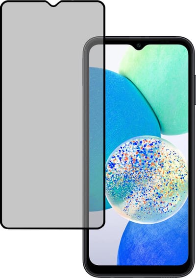 Screenprotector - Geschikt voor Samsung Galaxy A14 - Privacy Filter - Gehard Glas - Beschermglas - Tempered Glass - Screen Protector