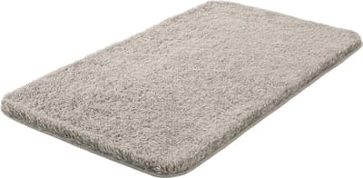 Casilin Badmat Antislip - 70 x 120cm Montana - Waterabsorberende Badkamermat - Wasbaar en Sneldrogend - Voor Douche en Bad - Hoogpolig - Zachte Microvezel - Luxe soft-touch garen - Rechthoek - Taupe, Beige