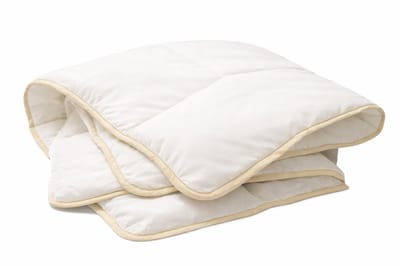 Briljant Pure Dekbed - 120x150 – 40% Kapok / 60% PrimaLoft® Bio™ – 250 g/m² – Hypoallergeen & Ademend – 100% Katoenen Tijk – Luxe Donzen Alternatief