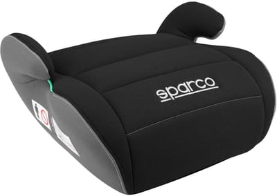 Sparco F100KI i-Size Autokinderzitje - Zwart — Maat Onesize