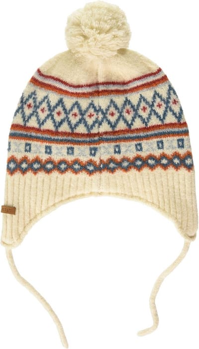 Warme Unisex Baby Muts met Zikzakschepen en Bandjes