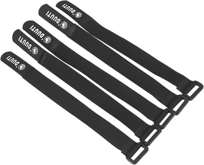5 stuks Duurzame Ratchet Tie Down Riemen voor Fietsen en Motorfietsen - Zwart