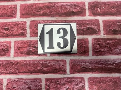 huisnummer 13 klassiek