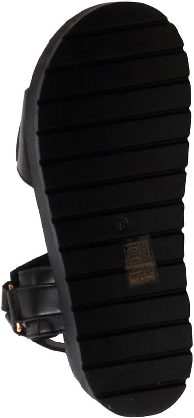 Joalice sandalen met sleehak en klittenband