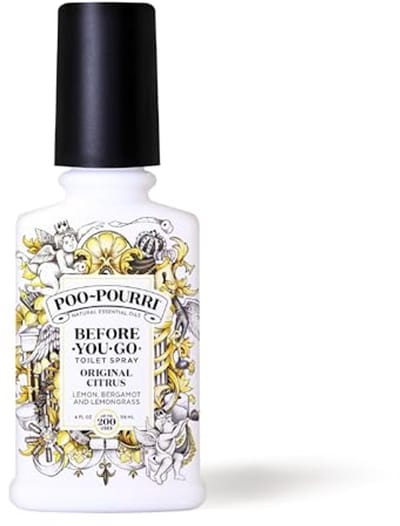 Luchtverfrisser voor badkamer met originele citrusvruchten - 10,5 ml