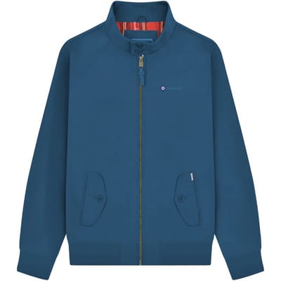 Lambretta Heren Target Waterafstotende Hoodie (Donkerblauw)