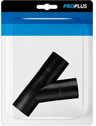 ProPlus Y-stuk PE zwart - Ø28 mm - Snelle Montage Blister