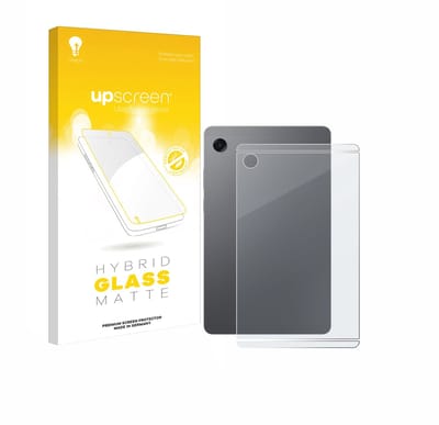 upscreen - Screenprotector voor Samsung Galaxy Tab A11 8.7" (Achterkant) - Folie Beschermfolie Beschermglas matte