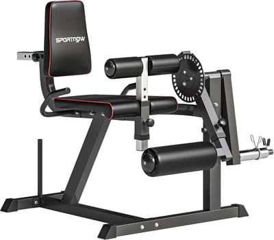 Beenstrekker - Beentrainer Dijbeen - Onderlichaam Trainen - 32 Startposities - 100x90x105 cm - Grijs Zwart