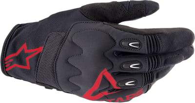 Alpinestars Techdura Handschoenen Vuurrood Zwart - Handschoen