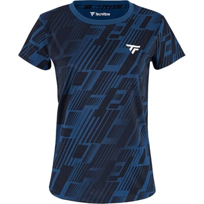 Tecnifibre X-Loop T-shirt Dames-donkerblauw