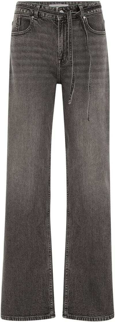 WE Fashion Dames high rise wide leg jeans