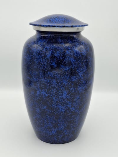Urn Blue field 13197A