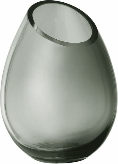 Drop vaas Blomus small smoke