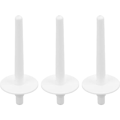 3 stuks spoelpen huishoudelijke naaimachine vervanging spoel houder spoelhouder hulp spoelpen voor Singer white