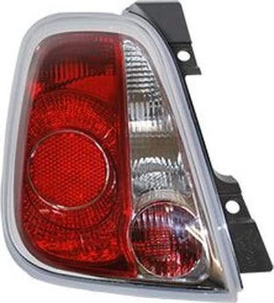 VanWezel 1608921 - Feu arrière gauche pour Abarth 500,595 jusque 2015
