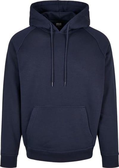 Urban Classics - Blank Hoodie/trui - M - Blauw