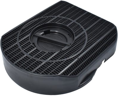 AllSpares Koolstoffilter (2x) voor afzuigkappen geschikt voor AEG Whirlpool Elica Type 200, CHF200-1, E3CFE200 - F00169-1S - Bosch Siemens - Ikea NYTTIG FIL 554 - Electrolux MCFE14 - 9029800605 (205x180x48mm)