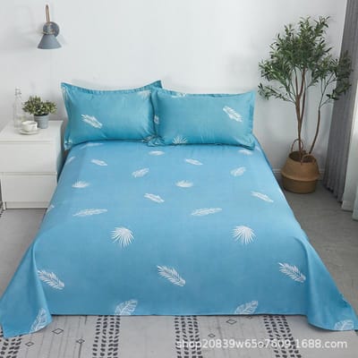 Lakenkussensloop Driedelige set Beschermhoes met bedrukt vel 90*230cm 2pc