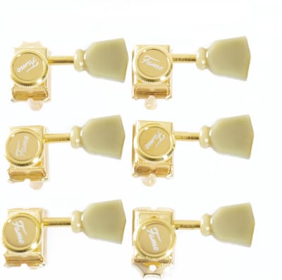 Fame 371KSK Locking Tuners 6L Gold - Stemmechaniek voor gitaar