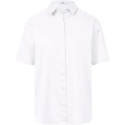 Blouse korte mouwen Van Peter Hahn wit