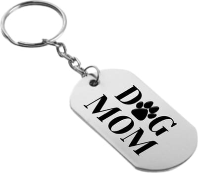 Akyol - honden moeder sleutelhanger - Honden - familie mensen met een hond - cadeau - 54 x 29mm