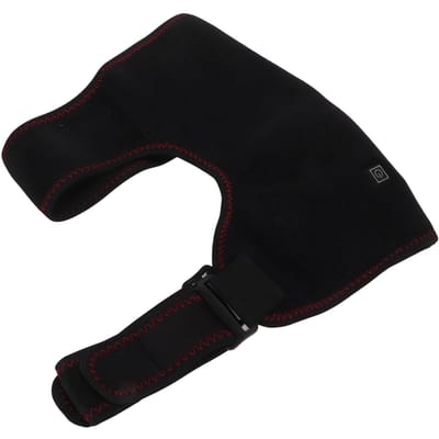 Elektrisch Verwarmde Heupbrace Hot Compress Heup Lies Dij Ondersteuning Wrap voor Mannen Vrouwen US Plug black