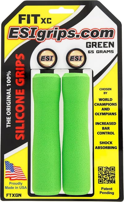 Fietshandvatten - Fietsgrepen - Comfortabel Fietsen - Ergonomisch Ontwerp - 6.2 inch lengte - Groen