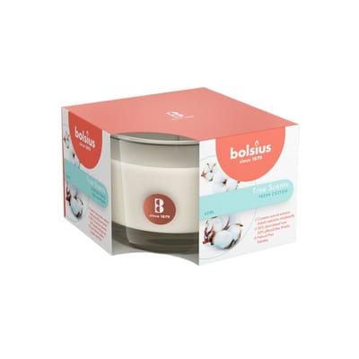 Bolsius Geurkaars True Scents Fresh Cotton - 6 cm / ø 9 cm