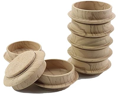 Vilt Vloercups voor Meubels - 8 Stuks 4.5cm Rond - Antislip Vloerbeschermers