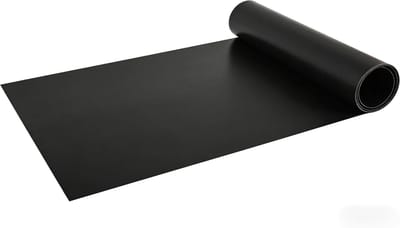 Thijox - BBQ-grillmat 180 x 30 cm, extra dik, op maat gesneden, voor gasbarbecue en houtskool, tot 260 graden Celsius, ideaal voor tuinfeest en campin