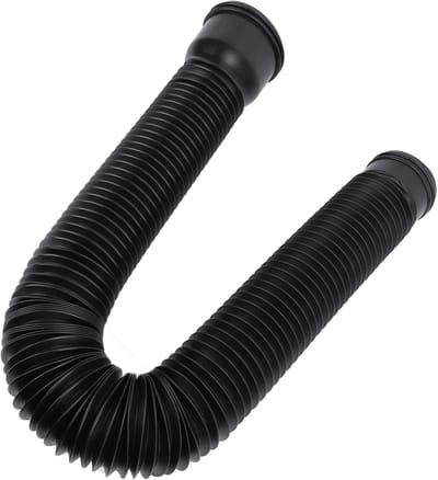 Afvoer Verlengstuk - Regengoot Extensie - Waterafvoer Sturen - Intrekbaar Ontwerp - 20-59 Inch - Zwart